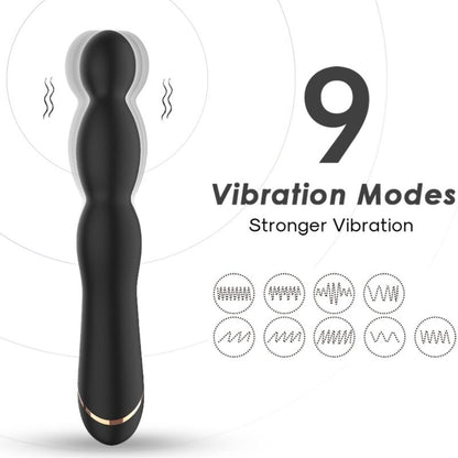 Vibrateur bambu réglable noir – Armony