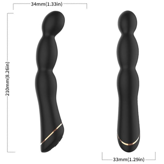 Vibrateur bambu réglable noir – Armony