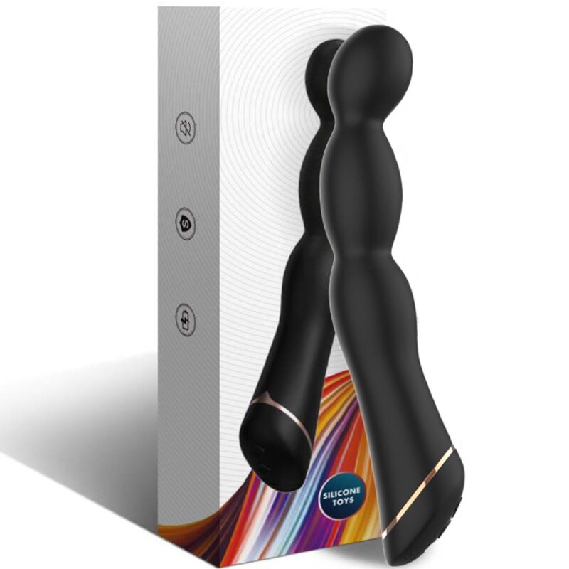 Vibrateur bambu réglable noir – Armony