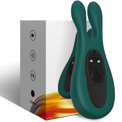 Stimulateur & vibrateur lapin vert – Armony