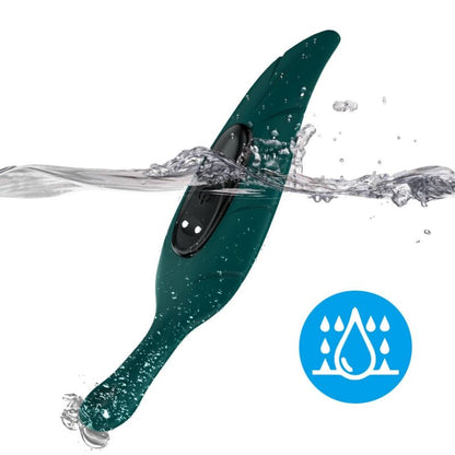 Stimulateur & vibrateur vert feuille – Armony