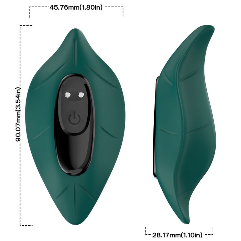Télécommande stimulateur & vibrateur vert – Armony
