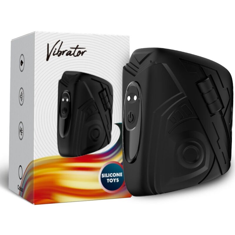 Masturbateur & vibrateur noir – Armony