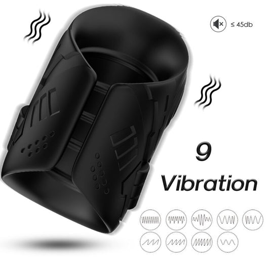 Masturbateur & vibrateur noir – Armony