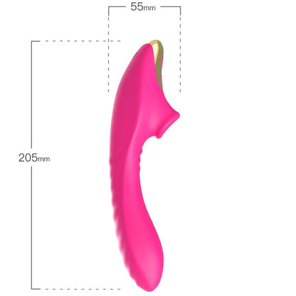 Stimulateur clitoridien suçeur de clitoris dudu fuchsia – Armony