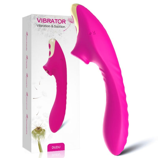 Stimulateur clitoridien suçeur de clitoris dudu fuchsia – Armony