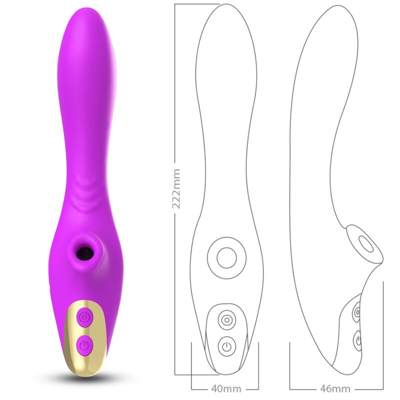 Stimulateur clitoridien dudu violet clitoris sucker – Armony