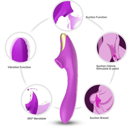 Stimulateur clitoridien dudu violet clitoris sucker – Armony