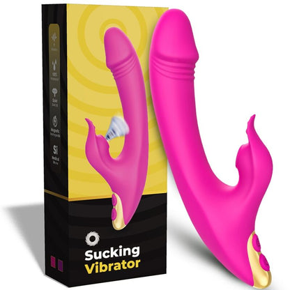 Stimulateur clitoridien ventouse love clitoris & point g fuchsia – Armony