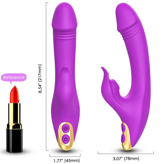 Stimulateur clitoridien love clitoris & g-spot suction violet – Armony