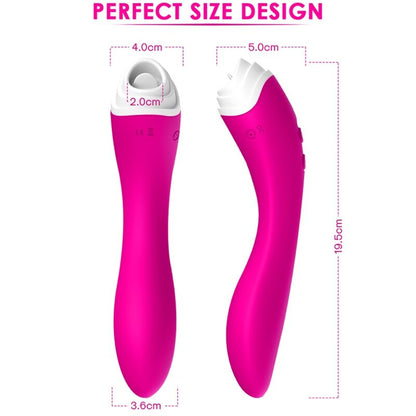 Fairyland licking vibrant clito & vibrateur fuchsia – Armony