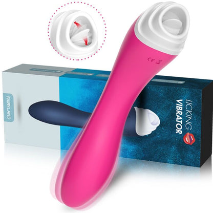 Fairyland licking vibrant clito & vibrateur fuchsia – Armony