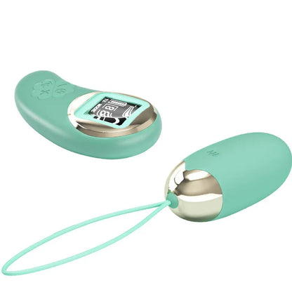Pretty Love – Mine Doeufs Vibrants Télécommande Verte