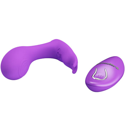 PRETTY LOVE - IDABELLE CONTROL REMOTO PULSANTE Y VIBRANTE VIOLETA PULSANTE