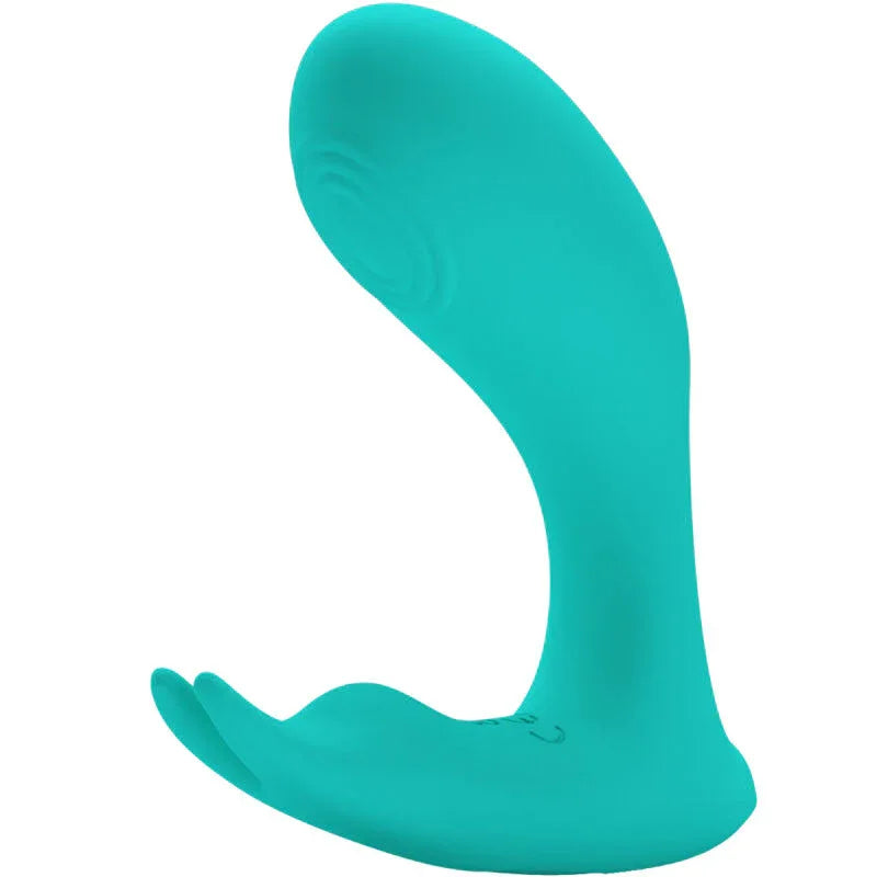 Pretty Love – Télécommande à Vibration et Pulsation Idabelle Bleu