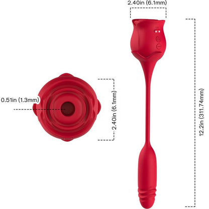 Stimulateur clitoridien roseknigth aspirateur de clitoris et vibrateur rouge – Armony