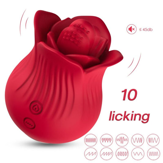 Vibrateur rose & stimulateur rouge – Armony