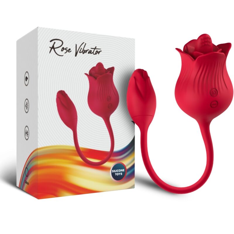 Vibrateur rose con cola rouge – Armony