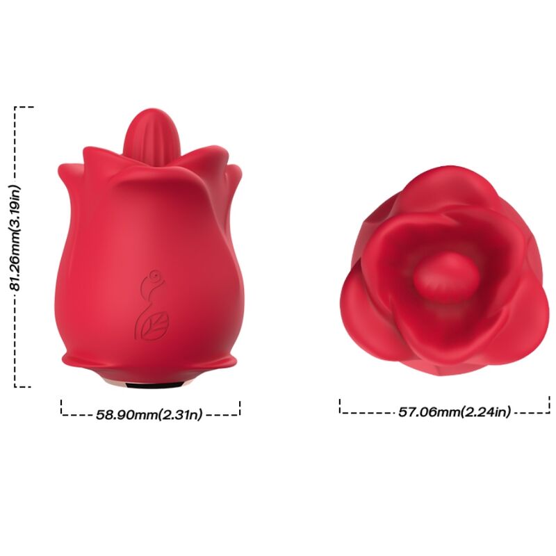Vibrateur rose rouge – Armony