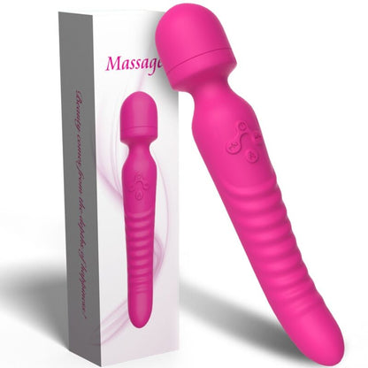 Mission massager & vibrateur effet chaleur fuchsia – Armony