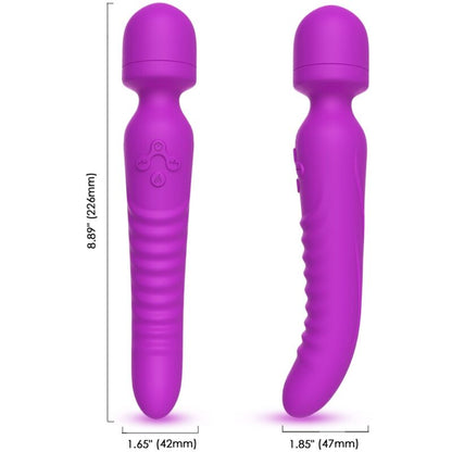 Mission massager & vibrateur effet chaleur violet – Armony