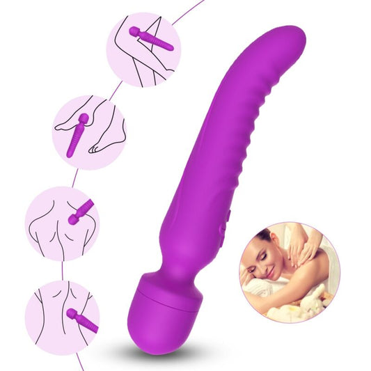 Mission massager & vibrateur effet chaleur violet – Armony
