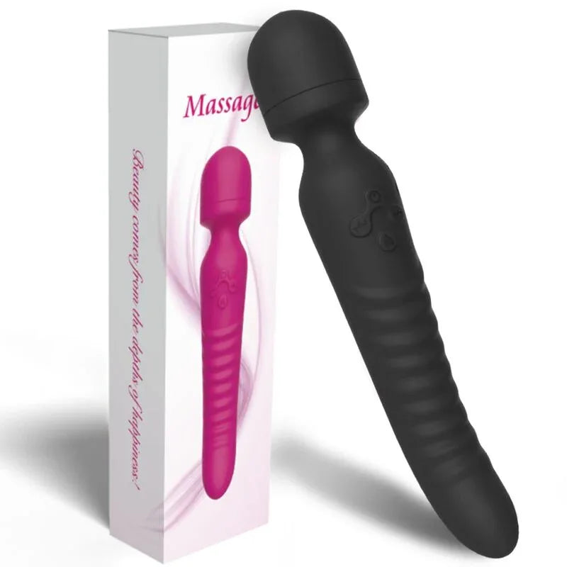 Armony – Mission Massager & Vibrateur Effet Chaleur Noir