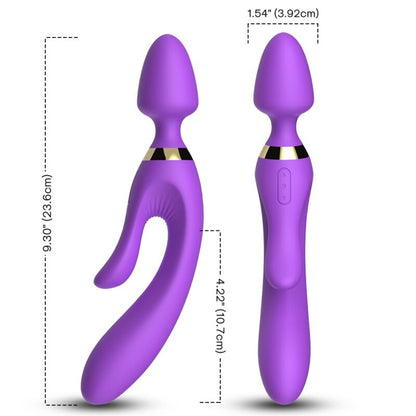 Masseur & vibrateur lapin violet – Armony