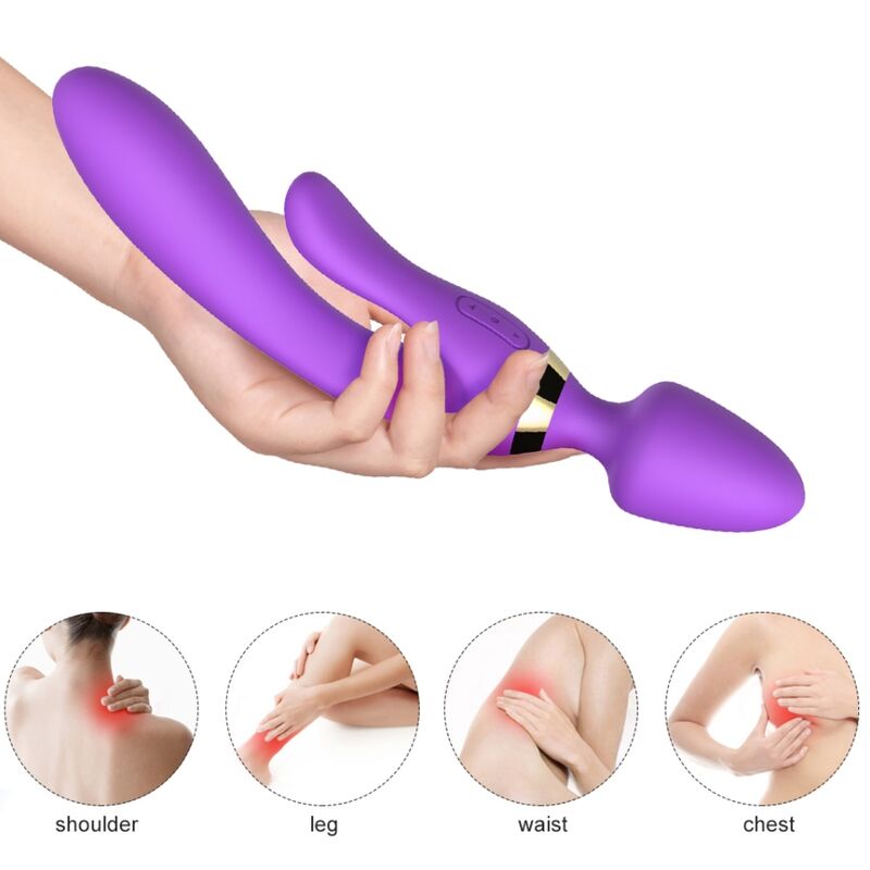 Masseur & vibrateur lapin violet – Armony