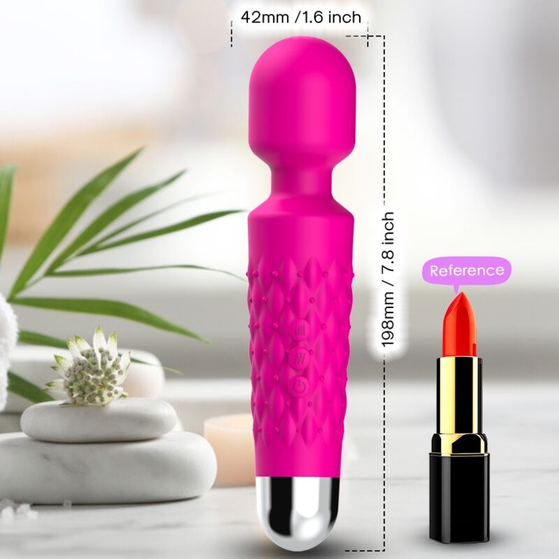 ARMONY - MASSEUR &amp; VIBRATEUR POSTMAN TÊTE SUPER FLEXIBLE FUCHSIA