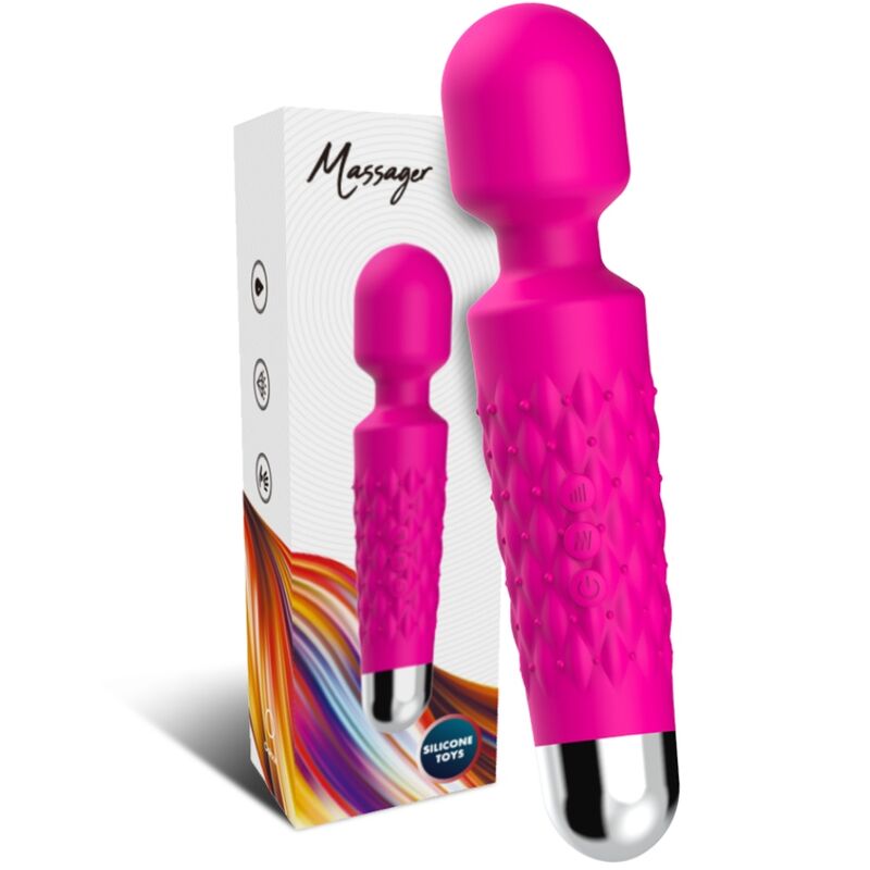 ARMONY - MASSEUR &amp; VIBRATEUR POSTMAN TÊTE SUPER FLEXIBLE FUCHSIA