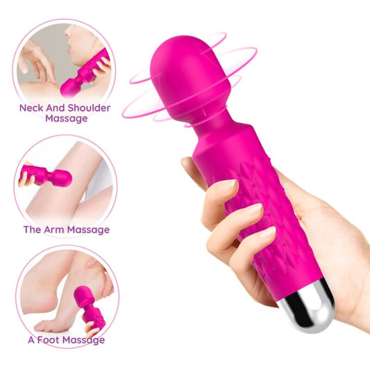 ARMONY - MASSEUR &amp; VIBRATEUR POSTMAN TÊTE SUPER FLEXIBLE FUCHSIA