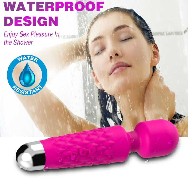 ARMONY - MASSEUR &amp; VIBRATEUR POSTMAN TÊTE SUPER FLEXIBLE FUCHSIA