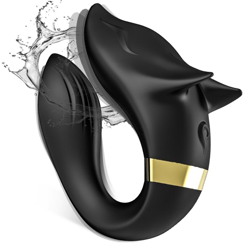 Vibrateur fox pour couples télécommande noir – Armony