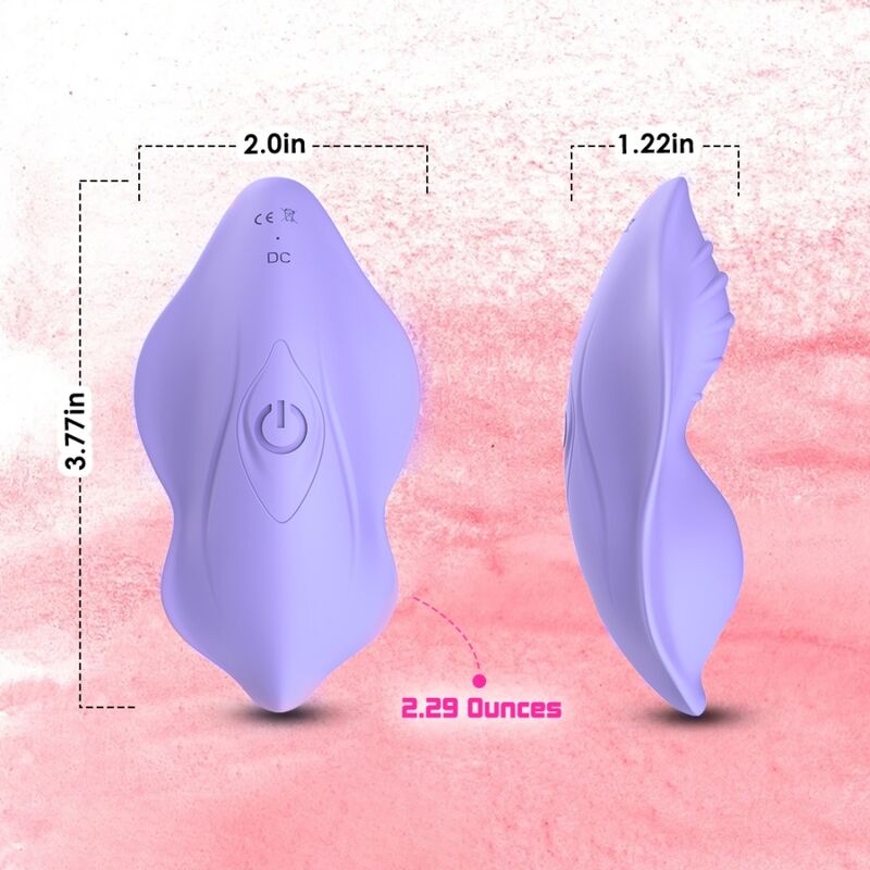Whisper wearable panties vibrateur télécommande violet – Armony