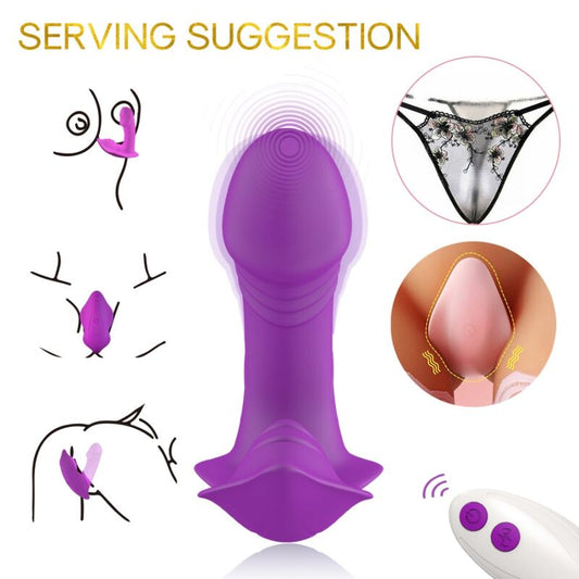 Sifflet vibrateur introduction télécommande violet – Armony