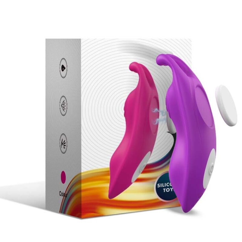 Honeybee wearable panties vibrateur g-spot télécommande violet – Armony