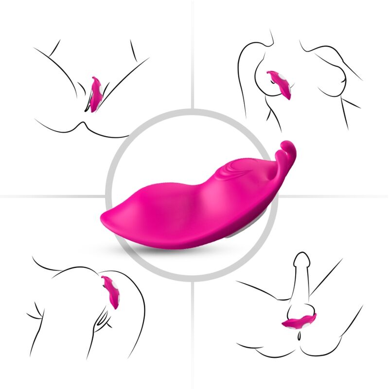 Honeybee wearable panties vibrateur g-spot fuchsia - application gratuite – Armony
