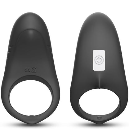 Anneau vibrateur shark pour couples télécommande noir – Armony