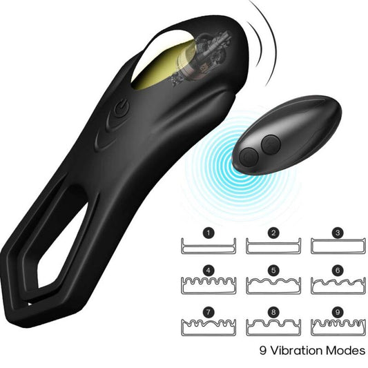 Télécommande double anneau vibrateur roadster noir – Armony
