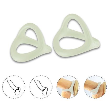 Bague double silicone tresor lumineuse – Armony