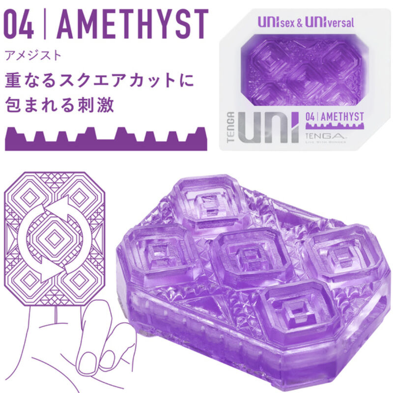 TENGA - DADOS MASTURBADORES UNI AMATISTA