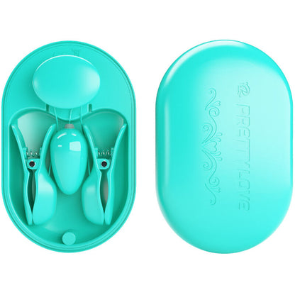 PRETTY LOVE - PINZA DE ELECTROESTIMULACIÓN AZUL CAJA SORPRESA