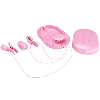 PRETTY LOVE - CAJA SORPRESA DE PINZAS DE ELECTROESTIMULACIÓN ROSAS