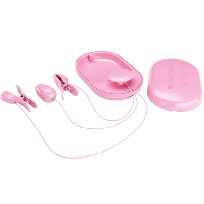 Pretty Love – Boite Surprise Pinces Délectro Stimulation Rose