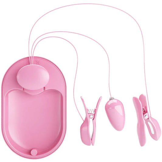 Pretty Love – Boite Surprise Pinces Délectro Stimulation Rose