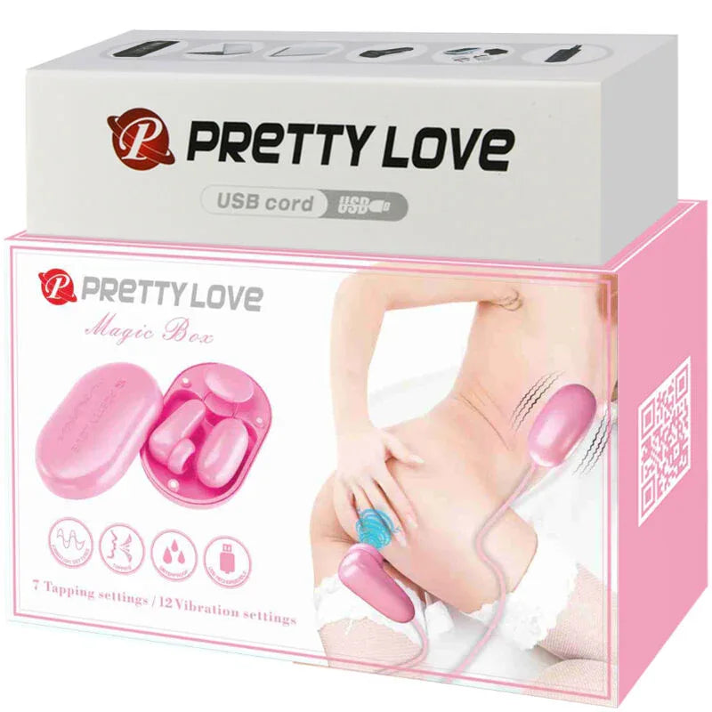 Pretty Love – Magic Box Balle Vibrante & Stimulateur Rose