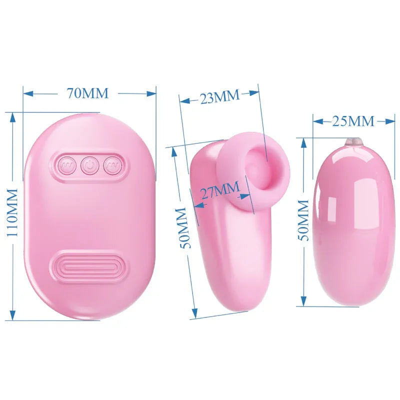 Pretty Love – Magic Box Balle Vibrante & Stimulateur Rose
