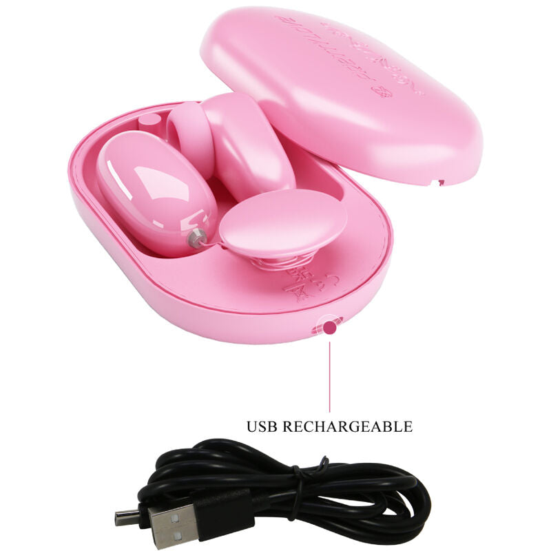 PRETTY LOVE - CAJA MÁGICA BALA VIBRADORA Y ESTIMULADOR ROSA