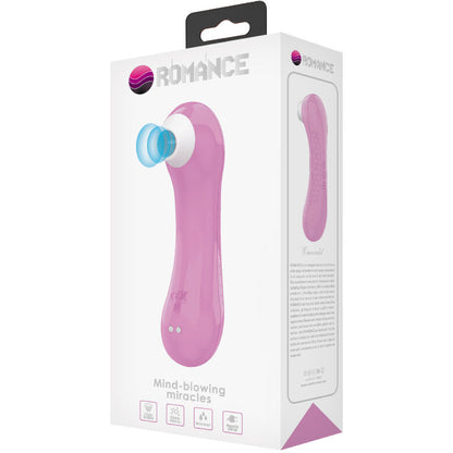 Stimulateur clitoridien succion du clitoris rose émeraude – Romance